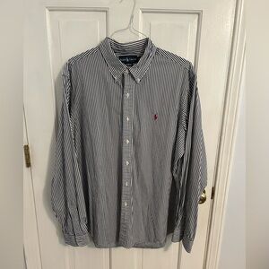Ralph Lauren pinstripe dress shirt custom fit size XXL